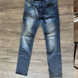 Hugo Boss Delaware Slim Fit Stretch Jeans 34/34 - Light Blue (Like New)